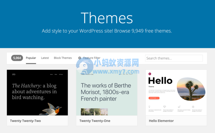 WordPress 主题库